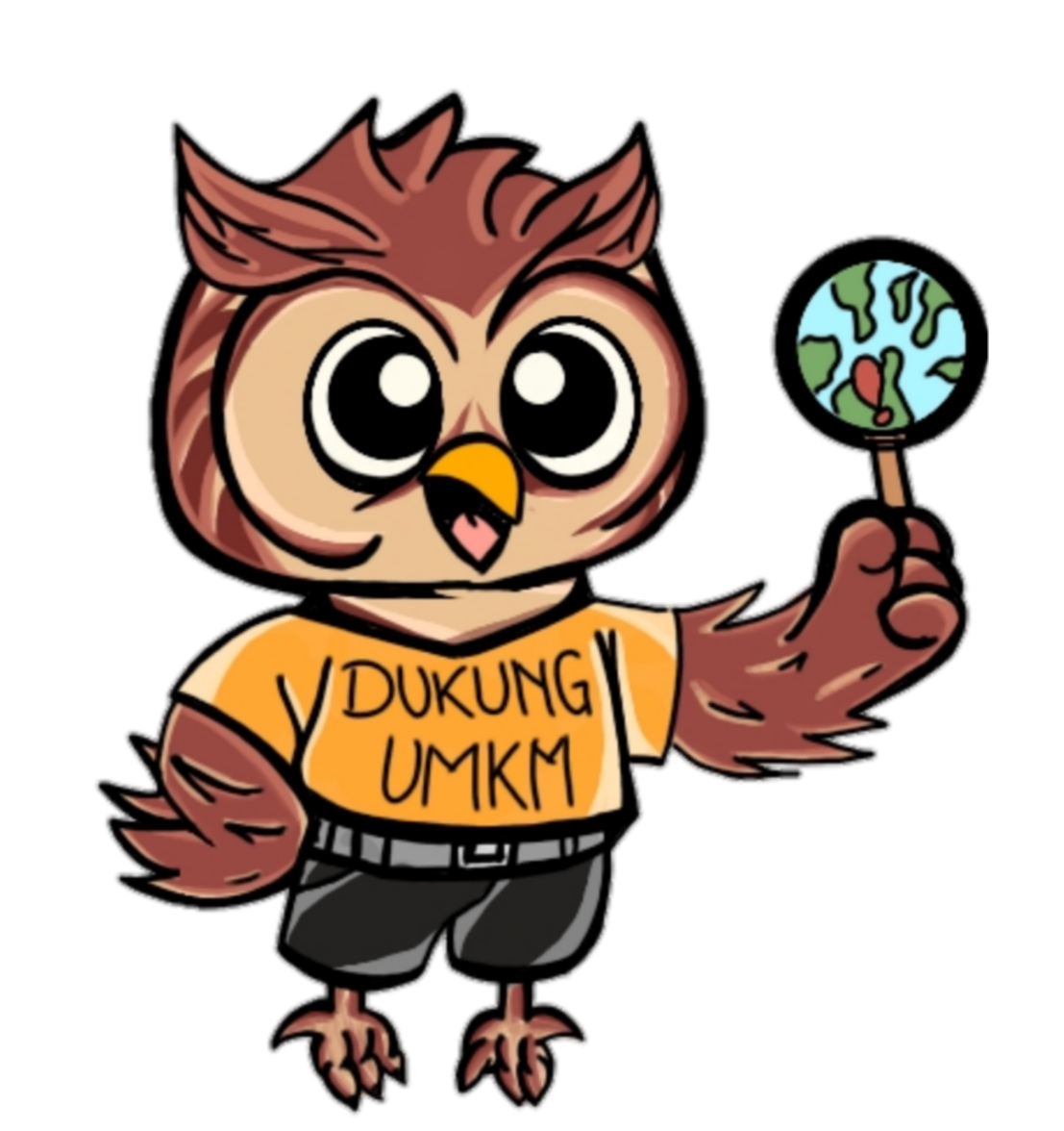 Mascot HELO UMKM